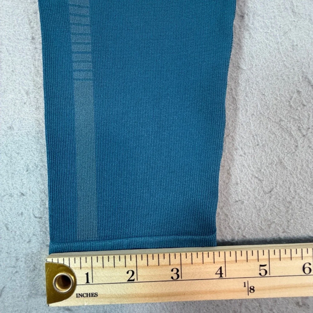 Gymshark Energy+ Seamless High Waisted Leggings Teal Blue Womens XS